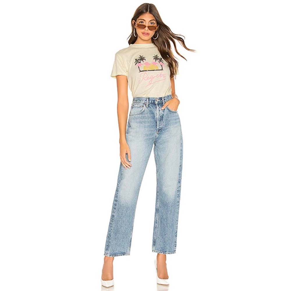 Agolde 90s High Rise Jeans Loose Fit in Affair